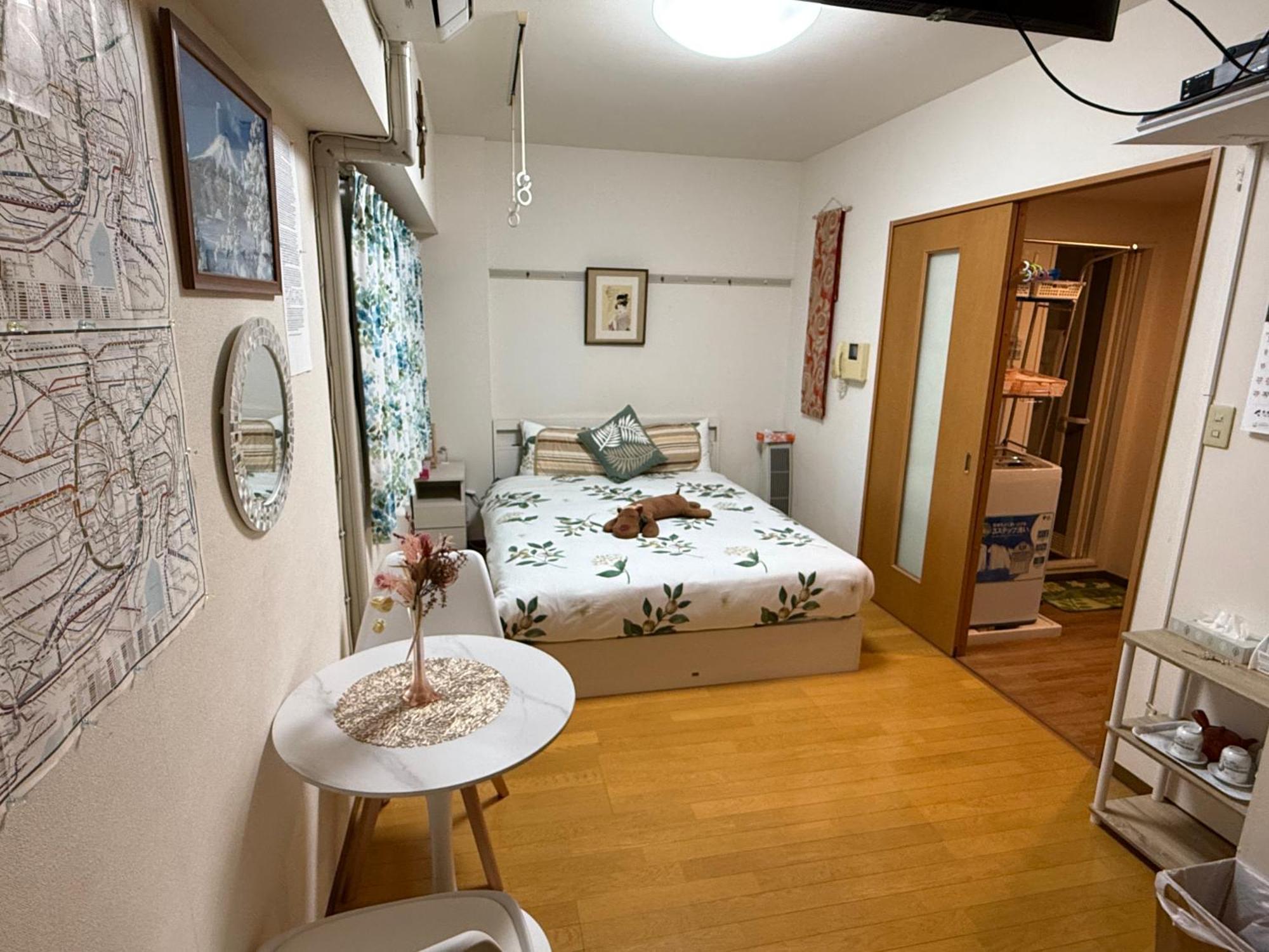 טוקיו 都心の家30 Square Meter King Size Bed With Stepping Rice מראה חיצוני תמונה